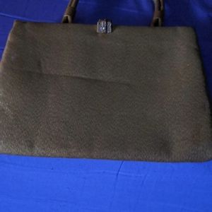 Vintage Ingber gold clutch